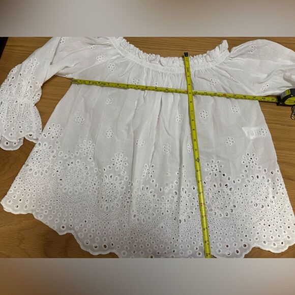 SCANDAL ITALY White Buttercup Top In White size M - Picture 9 of 9